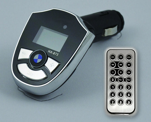 HF-MP3-EP11-SD: MP3 FM Transmiter, All Freq, SD Reader for Car 12V Powered