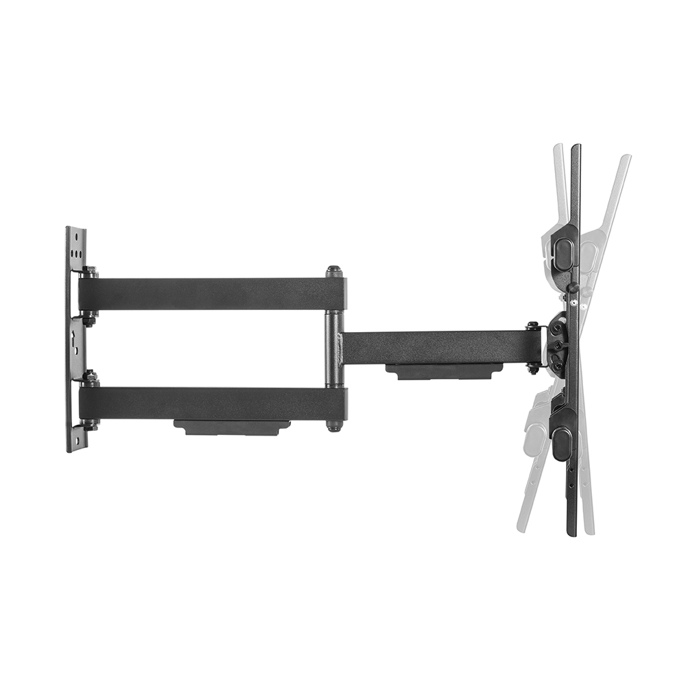 HF-TMMT75: Full Motion TV Wall Mount Bracket for Flat and Curved LCD/LEDs – Fits Sizes 32 to 55 inches – Maximum VESA 400x400 - Click Image to Close