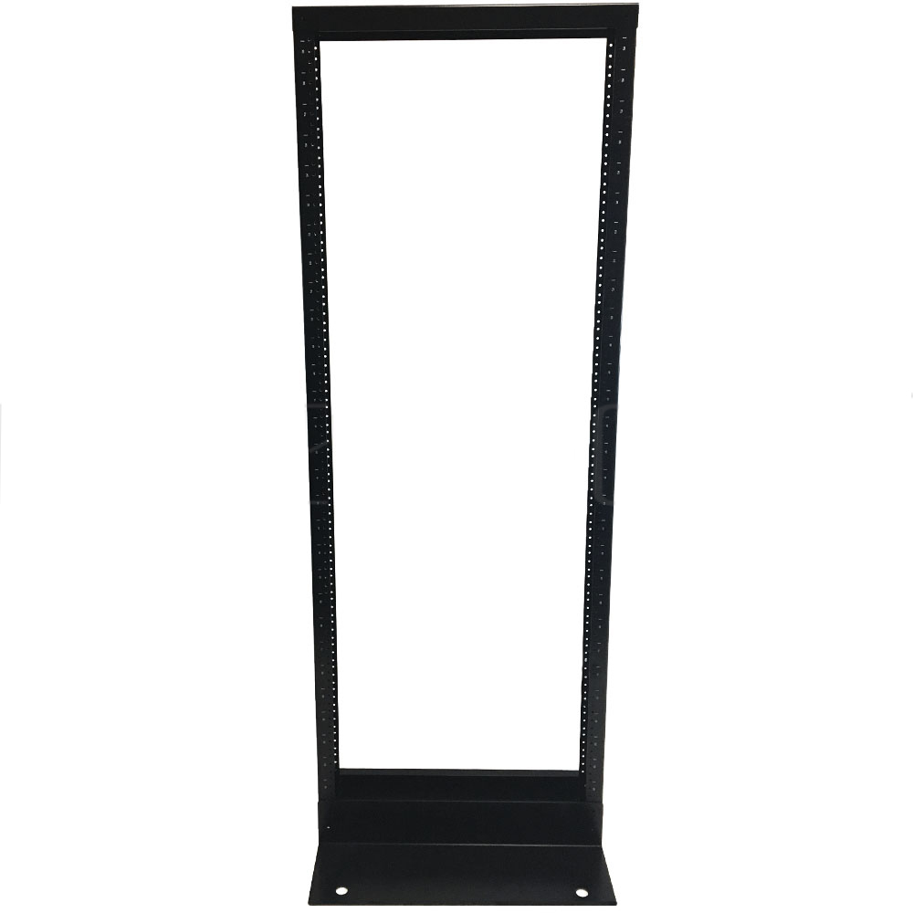 RR29-2: 2-Post Relay Rack - 19 inch 29U, 10-32 Tapped Rails - Click Image to Close