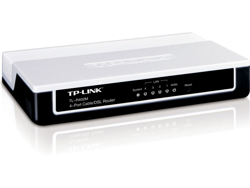 TL-R402M: 4-Port Cable/DSL Router
