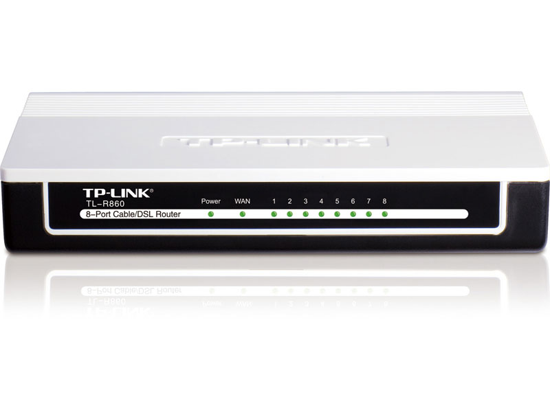 TL-R860: 8-Port Cable/DSL Router