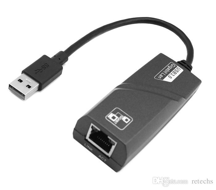 U3L1000: USB 3.0 to RJ45 10/100/1000 Gigabit Lan Ethernet LAN Network Adapter