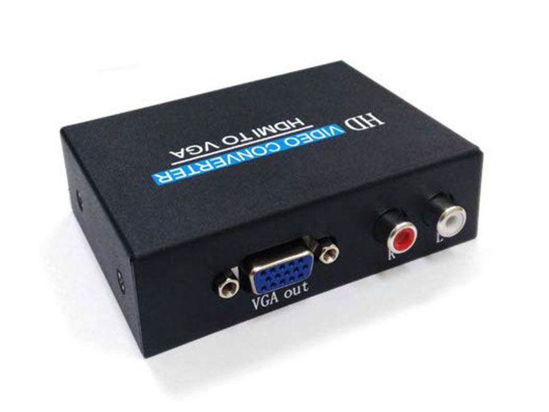 VCH01: HDMI to VGA+L/R Audio Converter