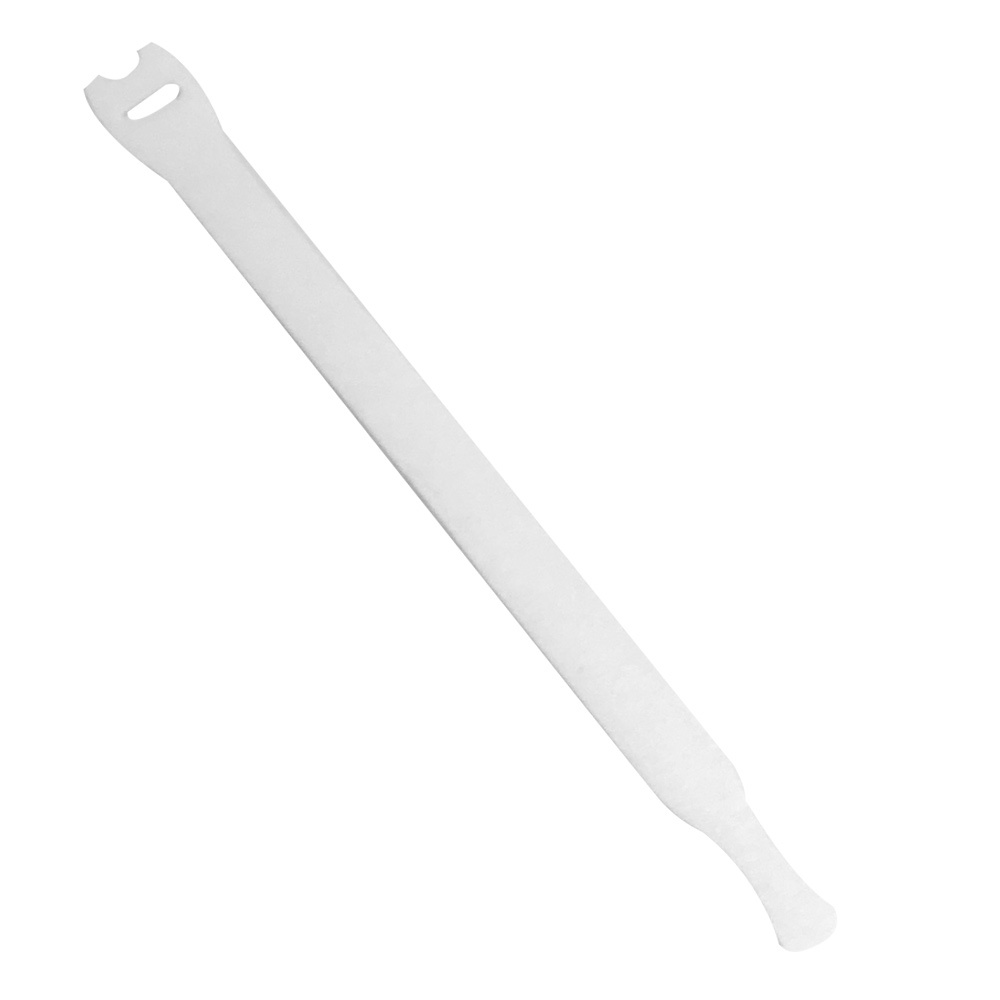 VL-ST50-08WH-25: 8 inch by 1/2 inch Rip-Tie Light Duty Strap - White - Roll of 25