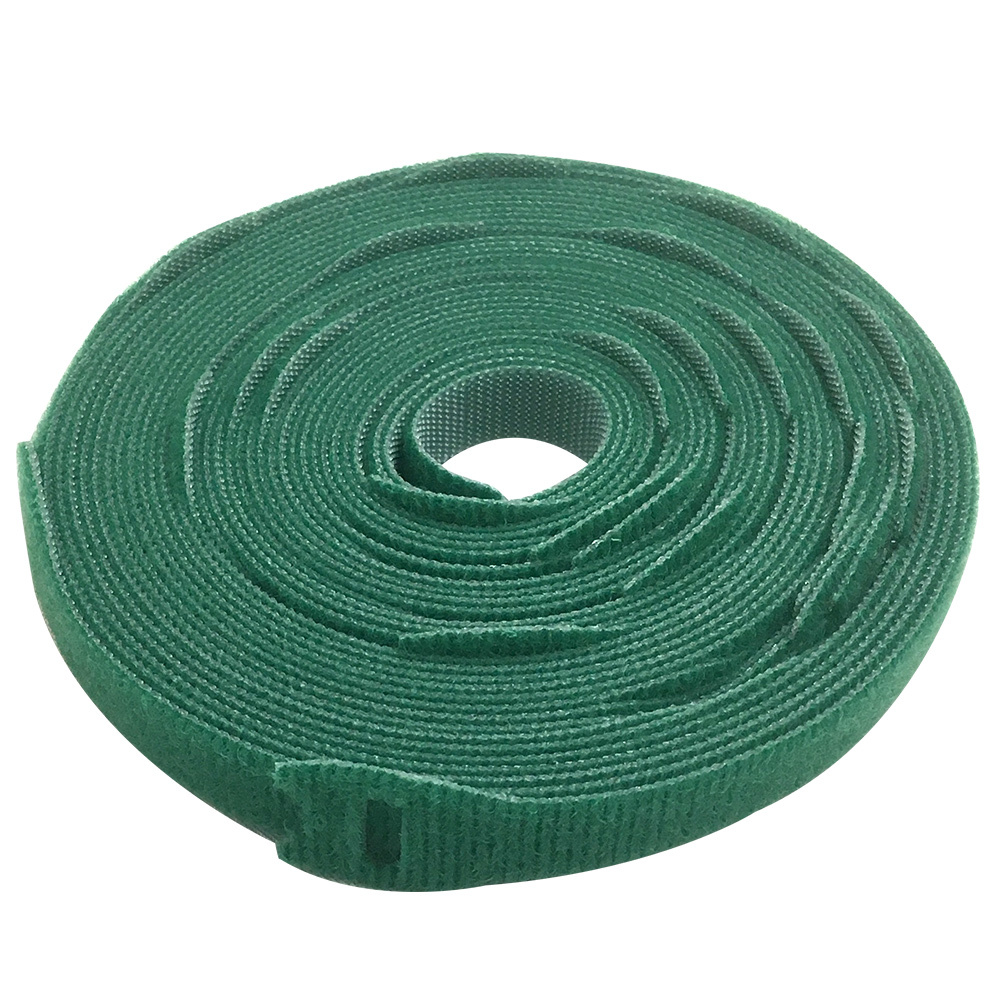 VL-ST50-12GN-25: 12 inch by 1/2 inch Rip-Tie Light Duty Strap - Green - Roll of 25 - Click Image to Close