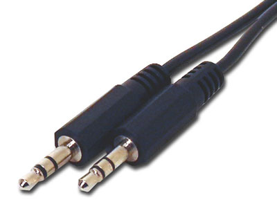 HF-CAB-AUD-3.5MM: 1 to 100 feet 3.5mm Stereo Male to Male Cable - Riser Rated CMR/FT4 Audio Cable