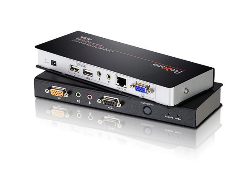 ATEN CE770: Cat5 USB Console Extender with Audio and Serial Support up to 1000 ft. - TAA Compliant