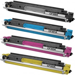 HP CF350A/CF351A/CF352A/CF353A: New Compatible TONER CARTRIDGE BLACK/CYAN/YELLOW/MAGENTA