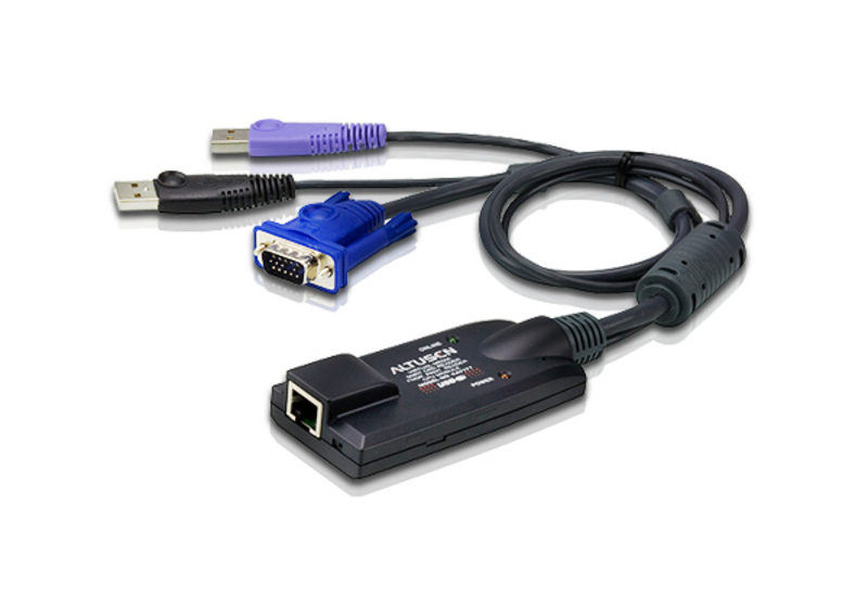ATEN KA7177: USB Virtual Media KVM Adapter Cable with Smart Card Reader (CPU Module)