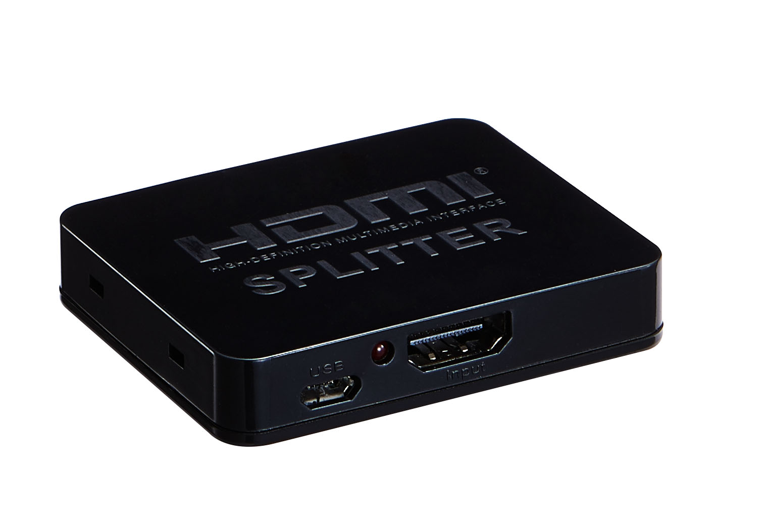 LU602H: 2 Ports HDMI 1.4 Splitter Repeater Amplifier 1 in 2 out with Full 1080P 3D and 4Kx2K