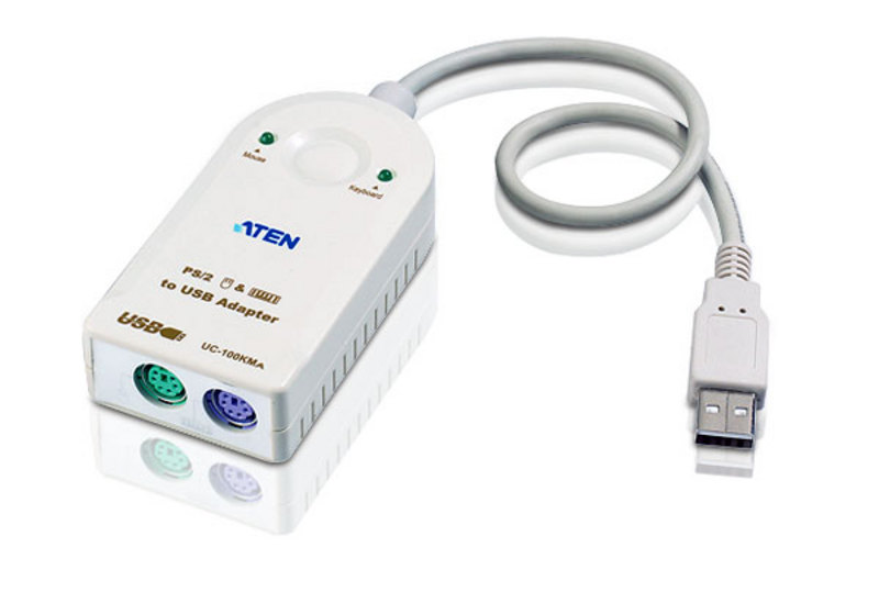 ATEN UC100KMA: PS/2 to USB Converter /Windows,SUN,MAC Supported
