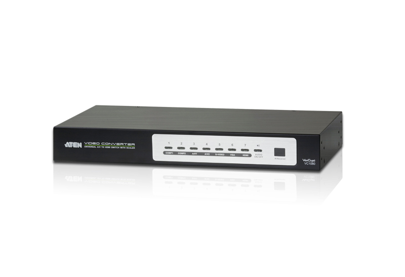 ATEN VC1080: Universal A/V to HDMI Switch with Scaler